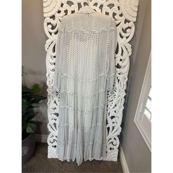 By Anthropologie Long-Sleeve Smocked Tiered Maxi Dress - Picture 11 of 11